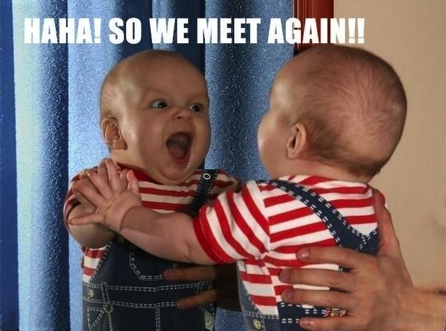 Funny Baby Memes - so we meet again