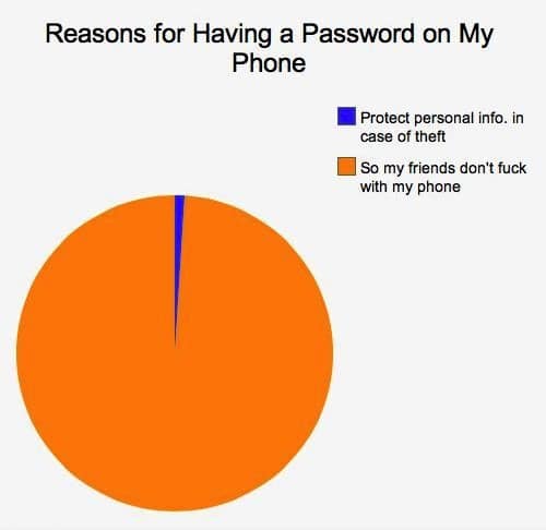 Funny Memes - reasons for having a password