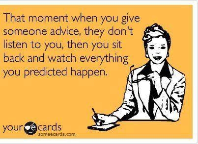 Funny Memes - Ecards - that moment when you give