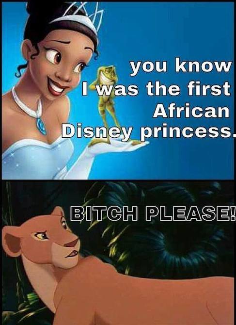 Funny Memes - first african disney princess