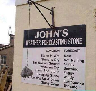 Funny Memes - weather stone