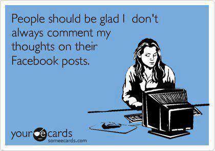 Funny Memes - Ecards - people should be glad
