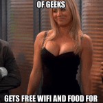 Funny Memes - free wifi and food