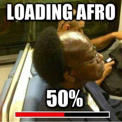 Funny Memes - half fro