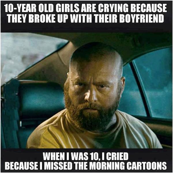 Funny Memes: 10 year old girls