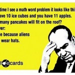 Funny Memes - Ecards - math word problems