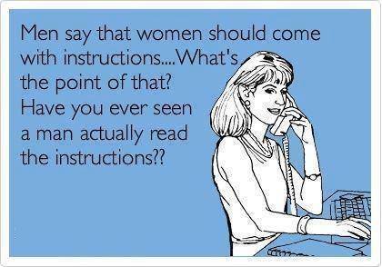Funny Memes - Ecards - read the instructions