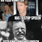 Funny Memes - finishes speech