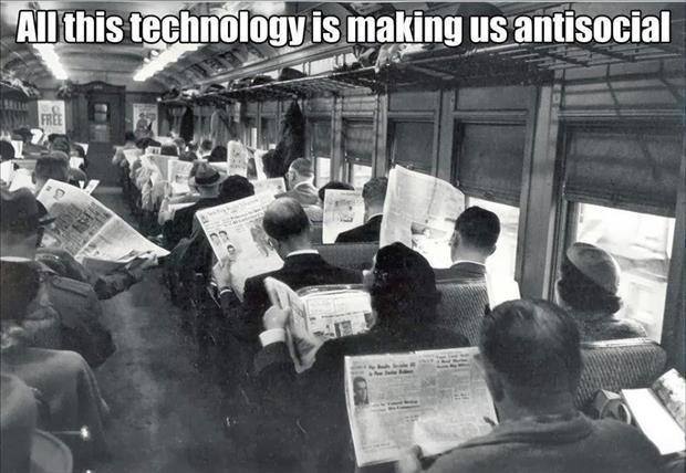 Funny Memes: all this technology