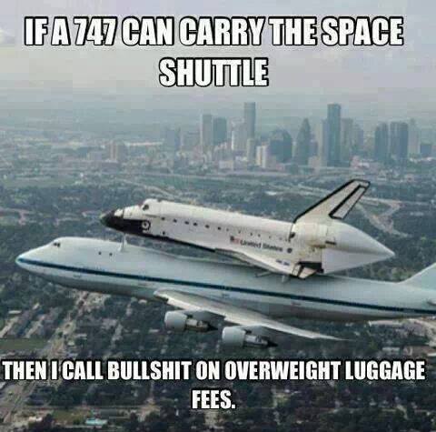 Funny Memes - luggage fees