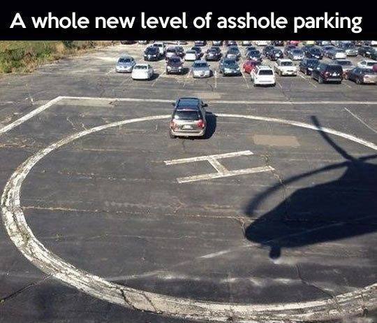Funny Memes - parking fail