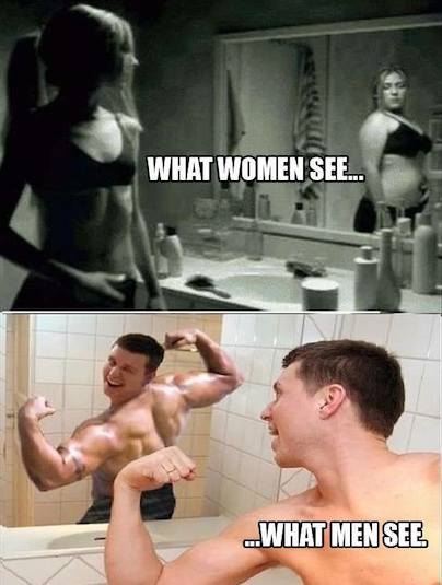Funny Memes - what women see
