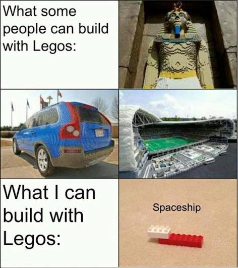 Funny Memes: build with legos