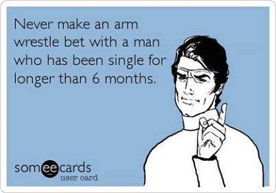 Funny Memes: arm wrestle bet