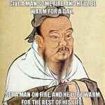 Funny Memes - confucius says