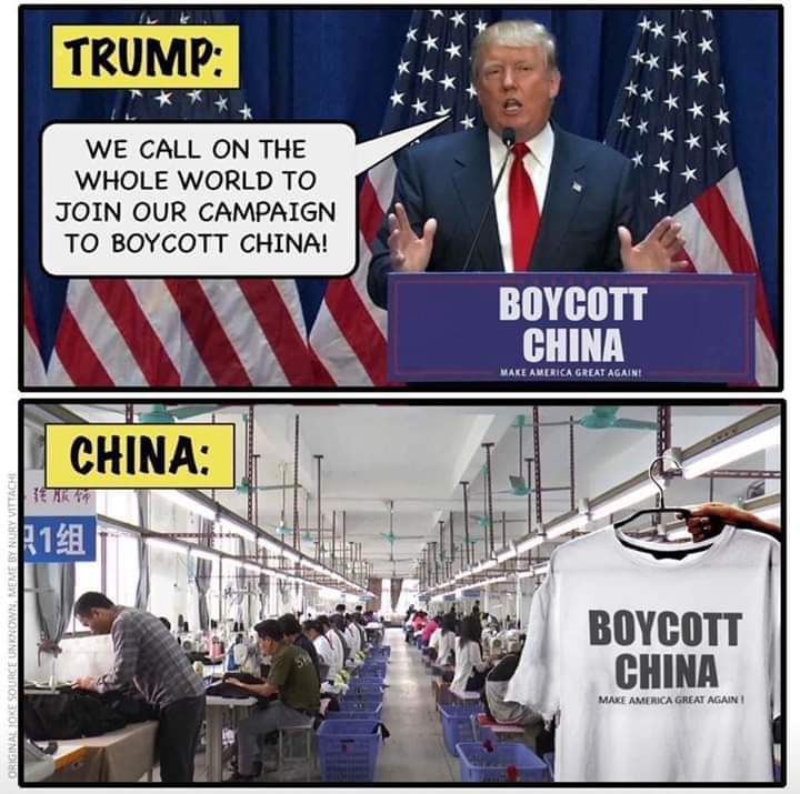 Boycott China Meme